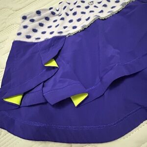 lululemon athletica Asymmetrical Skirt in Purple and White